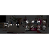 Artiss Floor Lamp 3 Tier Shelf Storage LED Light Stand Home Room Vintage White